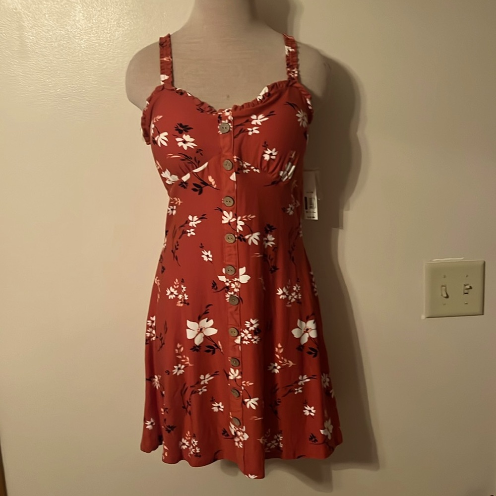 No Boundaries ruffle strap dress